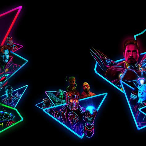 19 Neon Wallpaper Avengers Pictures