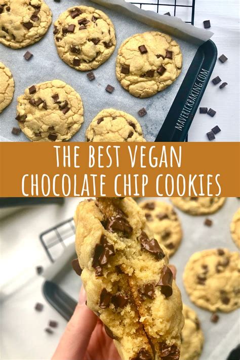 The Best Vegan Chocolate Chip Cookies Maverick Baking Recipe