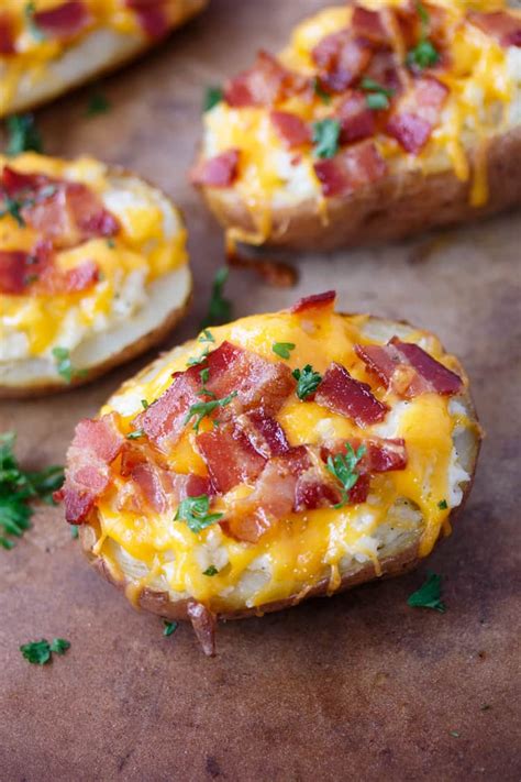 In fact, when cooked properly they can be a tasty and then fan it out a bit, brush with butter or oil and place directly on the oven rack and bake for 50 minutes at 425 degrees. Twice Baked Cheesy Bacon Ranch Potatoes - The Cozy Cook