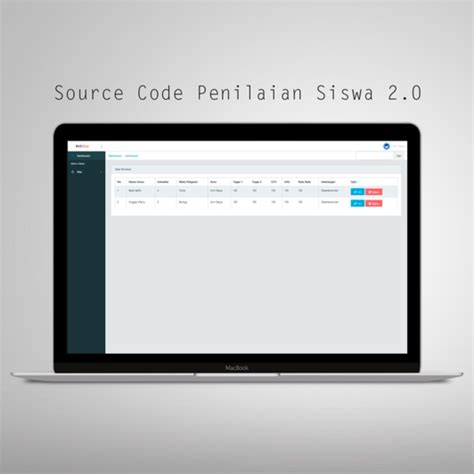 Source Code Aplikasi Penilaian Siswa V 20 Codeigniter Php Mysql Serba Serbi Others Di Carousell