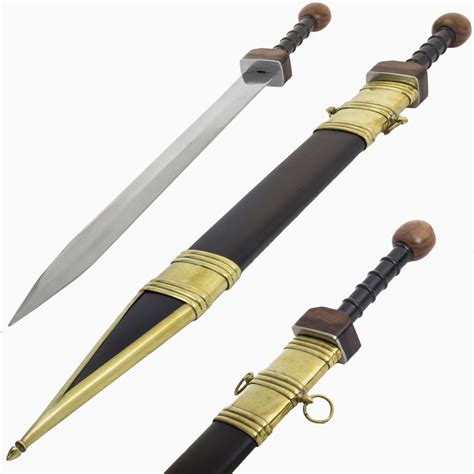 Roman Gladiator Historic Sword With Scabbard The Gladius Swo