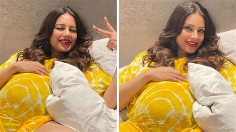 Bipasha Basu Shows Off Her Baby Bump In Cute Pics Karan Singh Grover