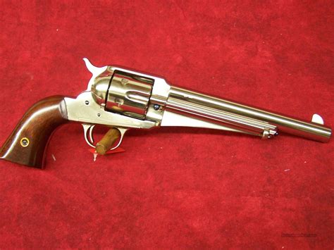 Uberti 1875 Army Outlaw Nickel Finish 7 12 4 For Sale