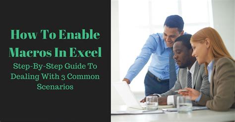 How to activate these practical scripts. How To Enable Macros In Excel: Step-By-Step Guide For 3 ...