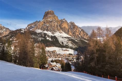 Ski Resort Of Corvara Dolomites Italy Anshar Images