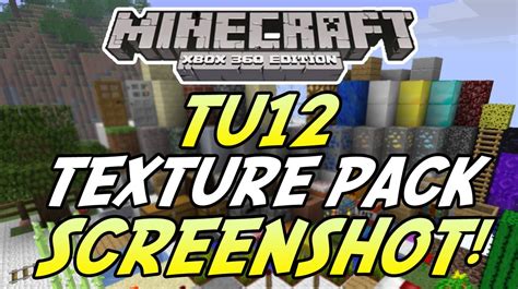 Minecraft Xbox 360 Tu12 Update Texture Pack Screenshot Cert