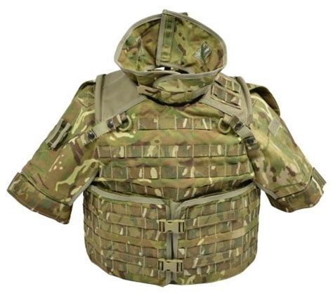 British Army Mtp Camo Osprey Mk Iv Assault Cover Body Armour Used