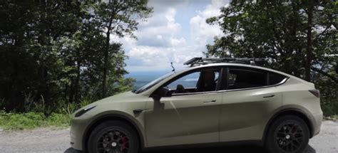 Tesla Model Y Gets Ready For Off Road Experiences With 4 Inch Lift Kit