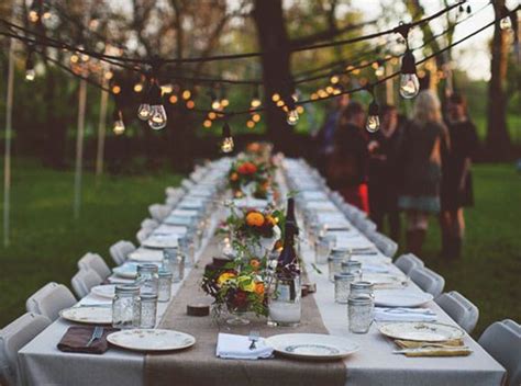 We Heart Outdoor Dinner Parties B Lovely Events