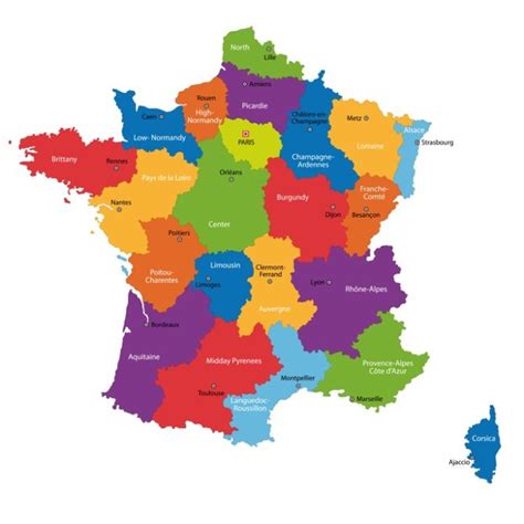 Historic Regions Of France