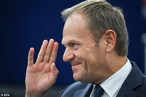 out going eu council president donald tusk bows out with a warning to britain daily mail online