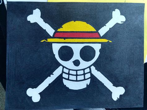 Straw Hat Pirates Flaglogo Onepiece