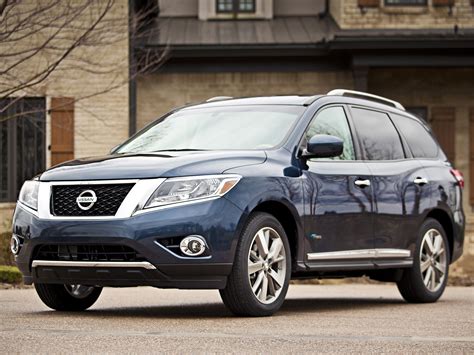 Nissan Pathfinder Suv Hybrid Car Vehicle Wallpapers Hd Desktop