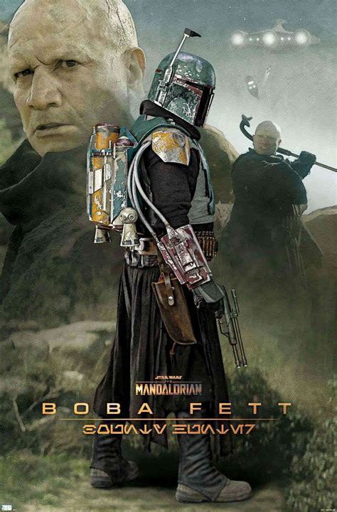 The Mandalorian New Star Wars Posters Showcase Boba Fett Grogu And More