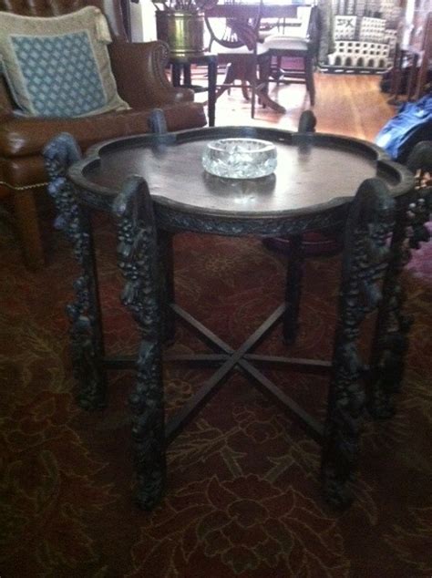 Help Identify A Rare Carved Asian Six Leg Folding Table