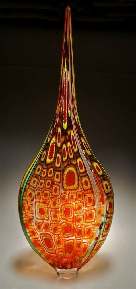 David Patchen Art Of Glass Blown Glass Art Chihuly Glass Ceramic Glass Vessel Fused Glass