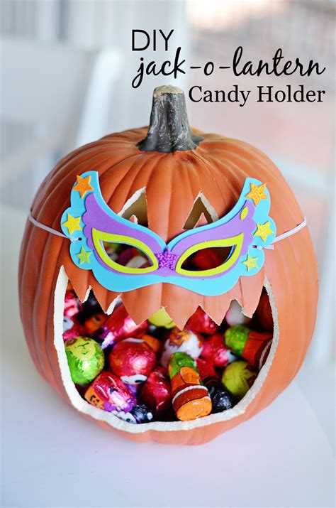 Diy Jack O Lantern Candy Holder Project Nursery