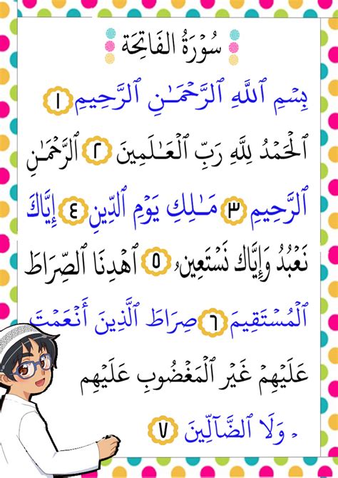 Al Fatiha In Arabic Elianewasharp