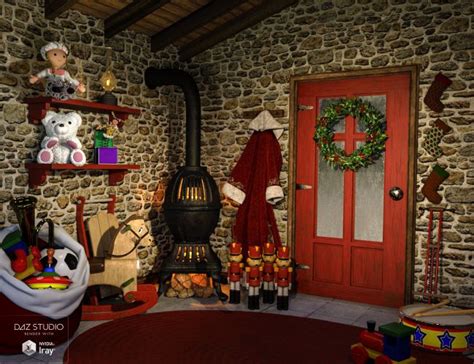 Santas Toy Workshop 3d Models For Daz Studio And Poser