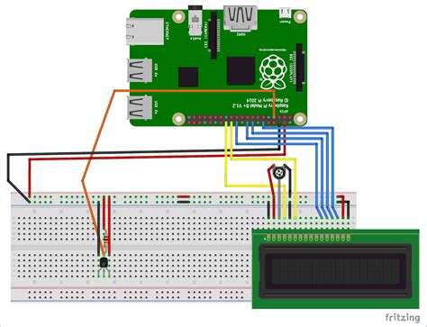 Digital Temperature Sensor Raspberry Pi Raspberry