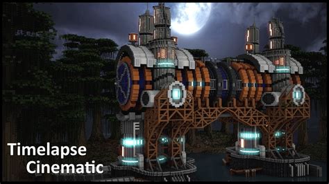 Minecraft Futuristicscifi Building Timelapsecinematic │by Diddihd