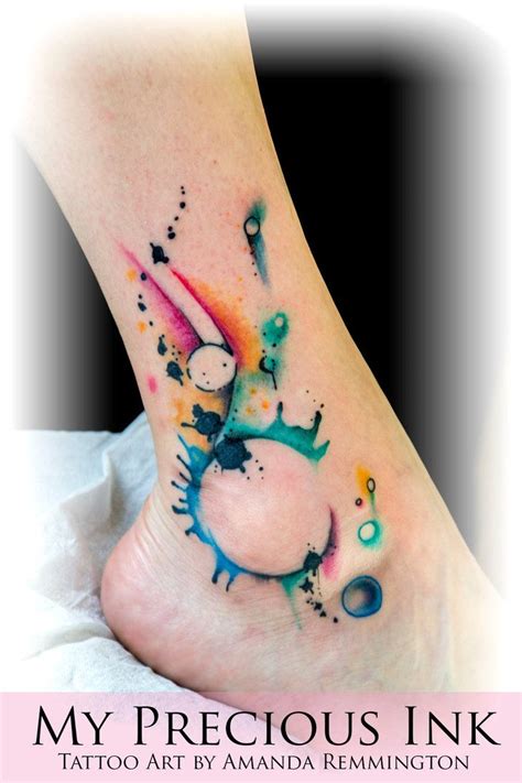 Watercolor Tattoo Watercolor Abstract Freehand Tattoo Tattooviral