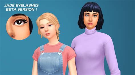 Maxis Match Eyelashes Laptop Mode Friendly At Pickypikachu Sims 4 Updates