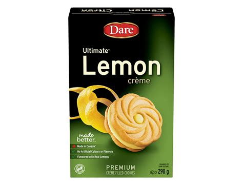 Dare Ultimate Lemon Crème Cookies Dare Foods