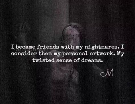 Scary Nightmare Quotes Quotesgram