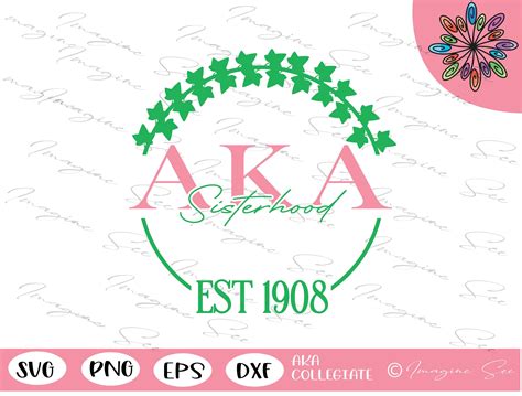 Aka Svg Alpha Kappa Alpha Sorority Svg Greek Letters Png Greek Svg