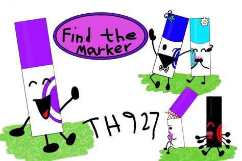 Find The Markers Markers Character Fictional Characters
