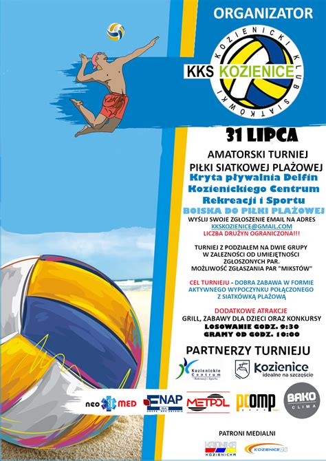 Amatorski Turniej Siatkówki Plażowej turnieje plażówki Kozienice