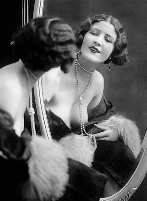 1920s Jazz Era Nude French Postcard Style 730 924 Black White