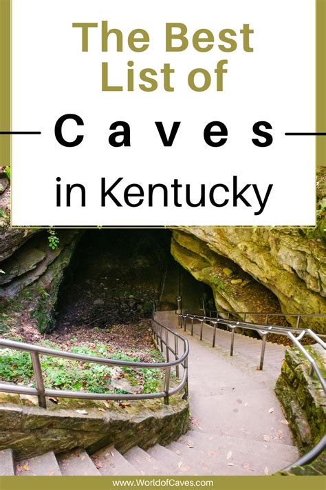 The Best List Of Caves In Kentucky World Of Caves