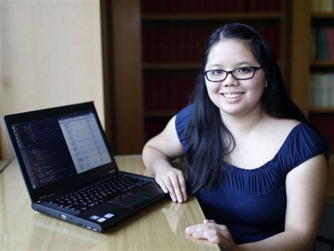 Portrait Of Amy Nguyen 20 Majoring In Computer Science At Gates Computer Science Building At