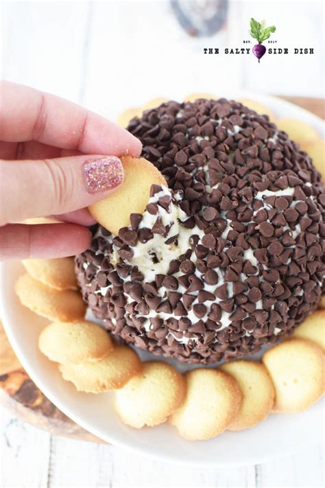 Chocolate Chip Cheese Ball Recipe Easy Side Dishes