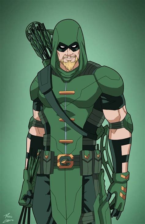 Green Arrow Oliver Queen Alt Costume V1 By Entonysc Искусство