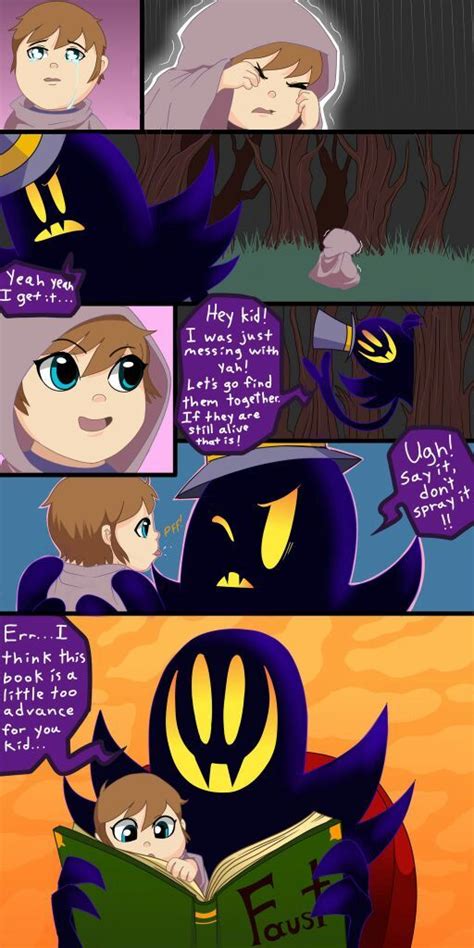 Last Page Of The One Shot Comic Hat In Time Amino Amino