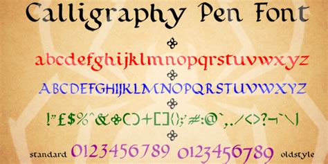 Calligraphy Pen Font