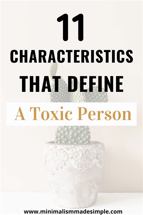 11 Characteristics That Define A Toxic Person In 2021 Person Toxic