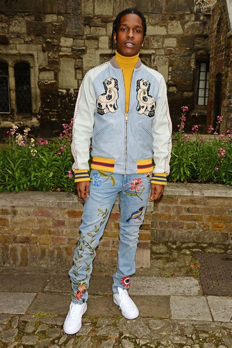 Pin By Paa Tee On Asap Rocky Rapper Outfits Mens Fashion Streetwear