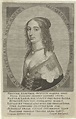 Portrait of Elisabeth of Bohemia posters & prints by Caspar van Baerle