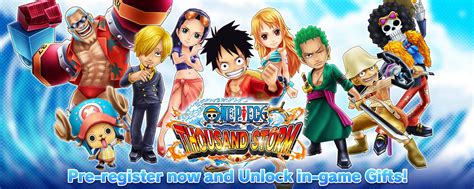 One Piece Thousand Storm Game By Bandai Namco Now Open For Pre