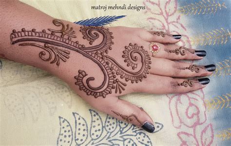 50 Simple Mehndi Designs Collection 2018 How To Draw Them At Home