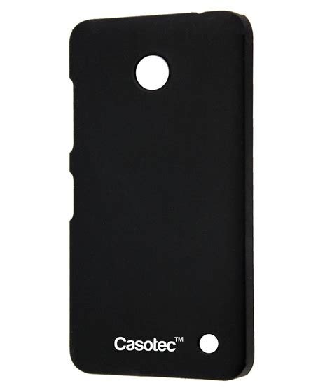 Casotec Ultra Slim Hard Shell Back Case Cover For Nokia Lumia 630