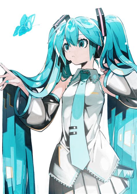 Suzukou Hatsune Miku Vocaloid Commentary Highres Symbol Only