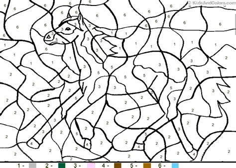 Ask him what we can do to protect their population. Animal_color_by_number color-by-number-horse coloring pages