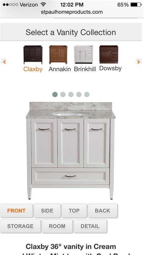 Learn to update your own look after space for yourself with 55 unique and easy to build diy makeup vanity ideas. Design-your-own vanity, Home Depot | 36 vanity, Vanity, Storage