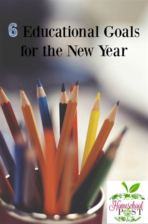 6 Educational Goals for the New Year - The Homeschool Post