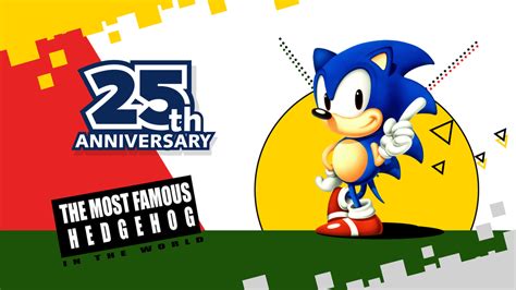 25th Classic Sonic Anniversary Wallpaper By Nuryrush On Deviantart